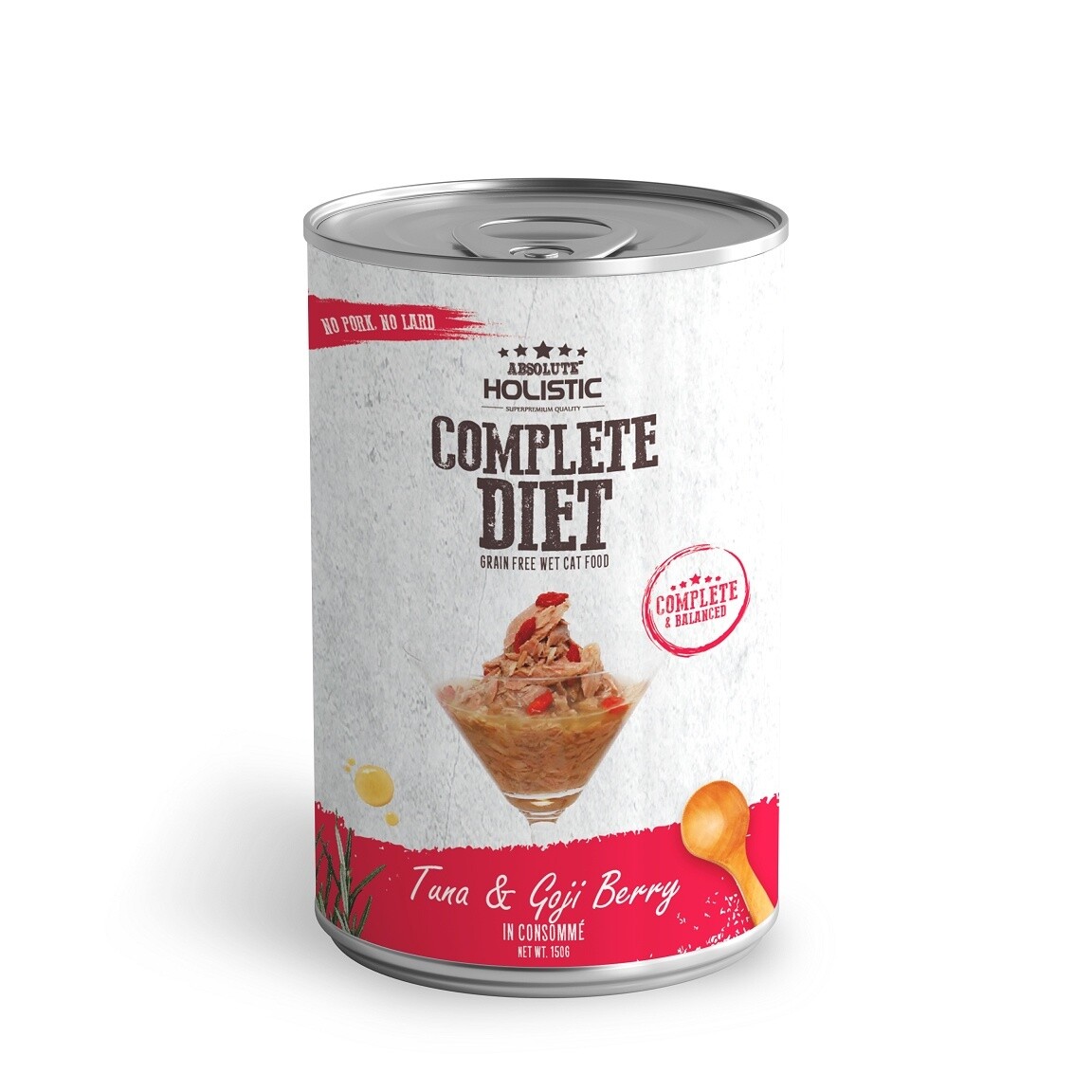 Absolute Holistic Complete Diet Tuna &amp; Goji Berry 150gm