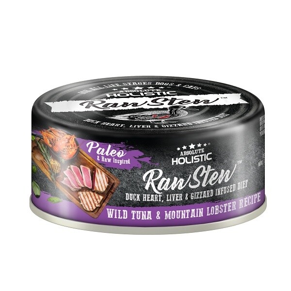 Absolute Holistic Raw Stew Cat Food Tuna &amp; Mountain Lobster 80gm