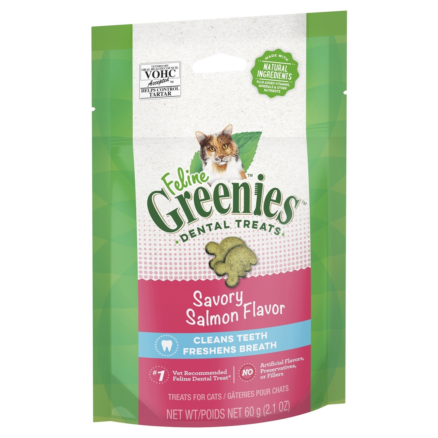 Greenies Cat Salmon Flavour 60G