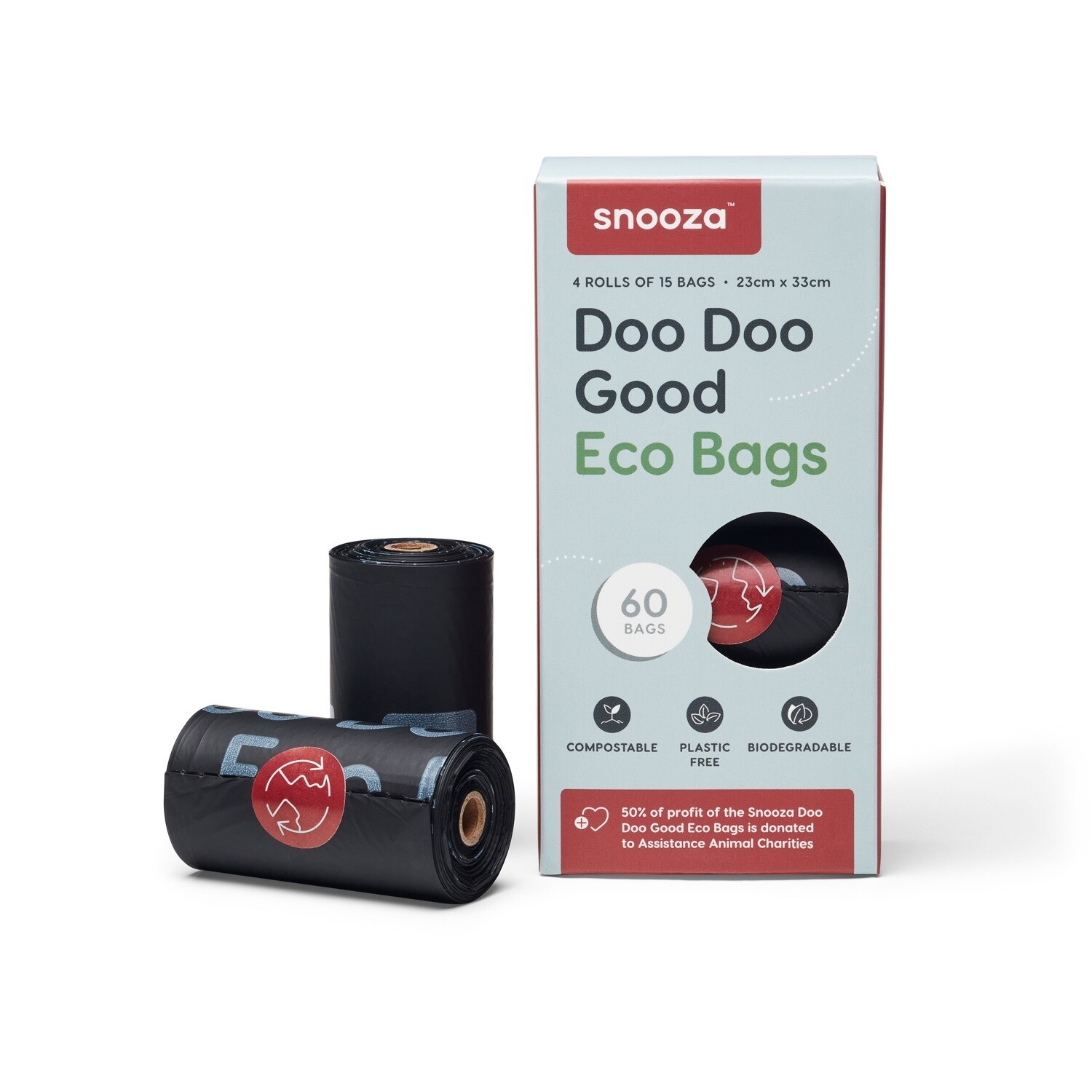 Snooza Doo Doo Good Eco Bags - 60PK