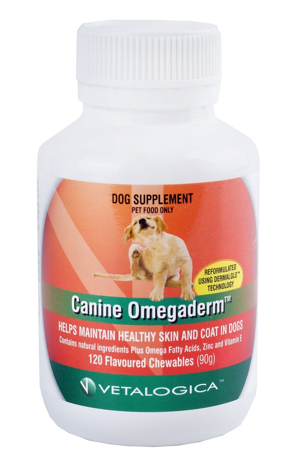 Canine Omegaderm for dogs 120 Chewable tablets