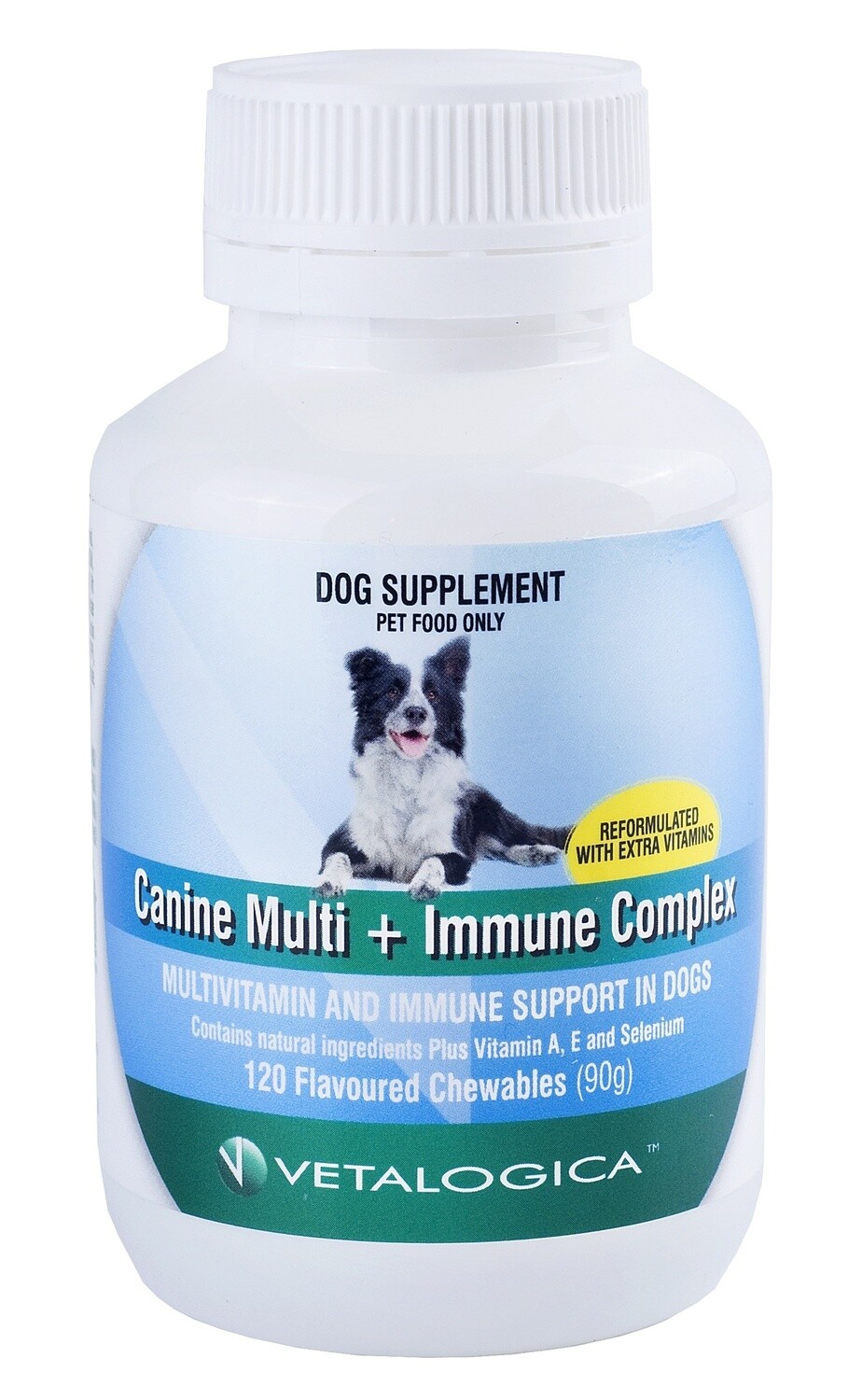 Canine Multi + Immune Complex for dogs 120 Chewable tablets