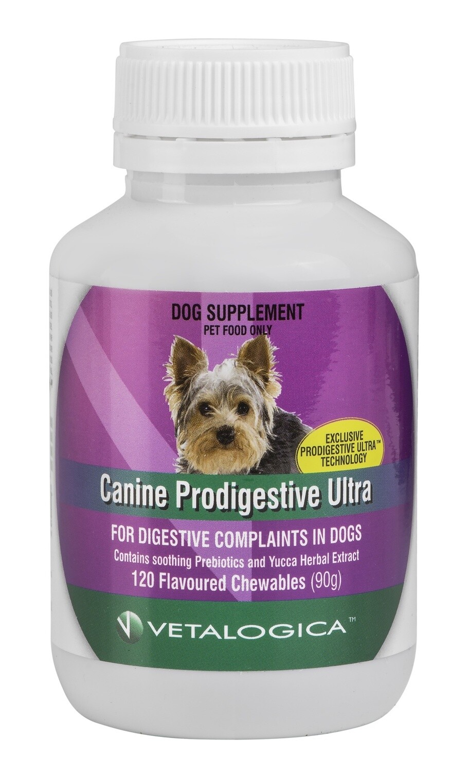 Canine Prodigestive Ultra for dogs 120 Chewable tablets
