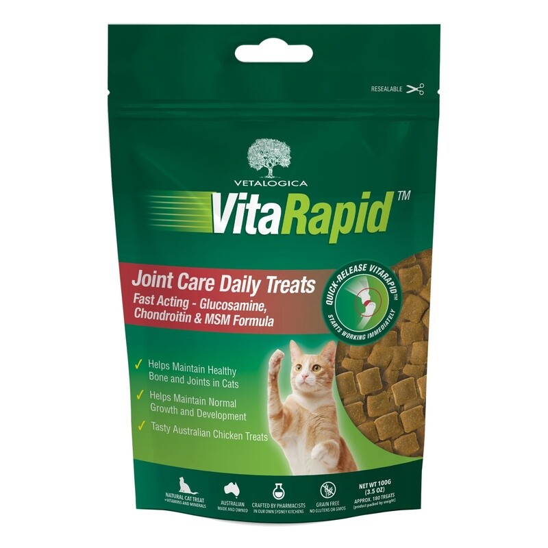 VitaRapid Joint Care Daily Treats For Cats 100g