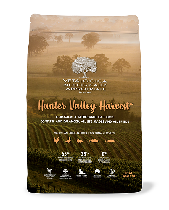 Vetalogica Biologically Appropriate Hunter Valley Harvest Cat Food 3kg