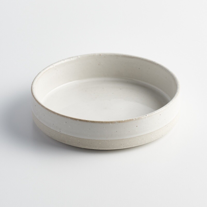 Animals in Charge White Ceramic Dog Food &amp; Water Bowl Small