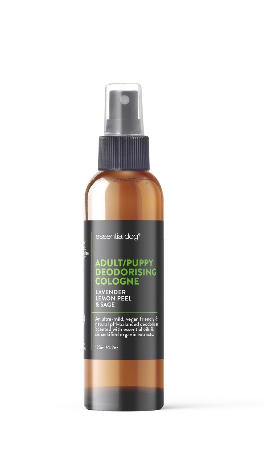 Essential Dog  Lavender, Lemon Peel &amp; Sage Adult and Puppy Deodoriser  125ml