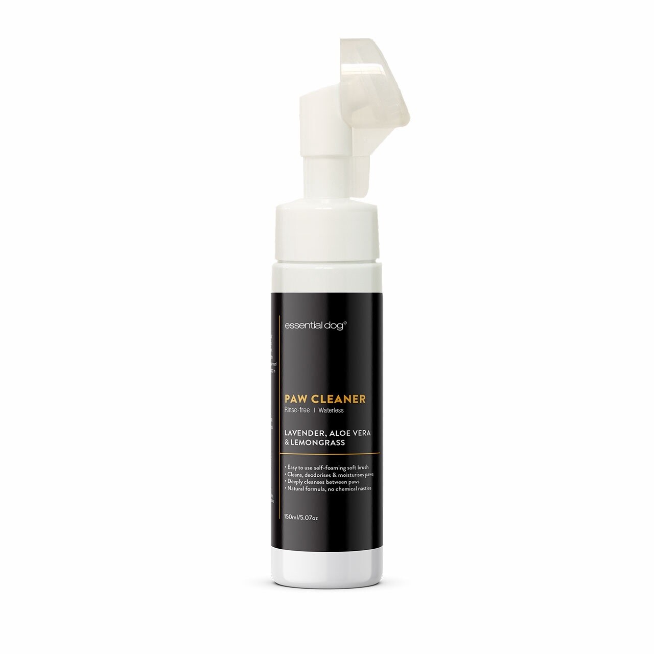 Essential Dog  Rinse Free Paw and Body Cleaner &amp;Lavender &amp; Lemongrass 150ml