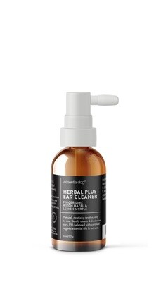Essential Dog  Herbal Ear Cleaner &amp;Witch Hazel, Finger Lime &amp; Lemon Myrtle 100ml