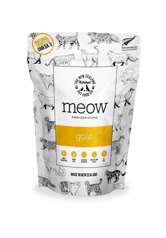 Meow Freeze Dried Cat Goat 50gm