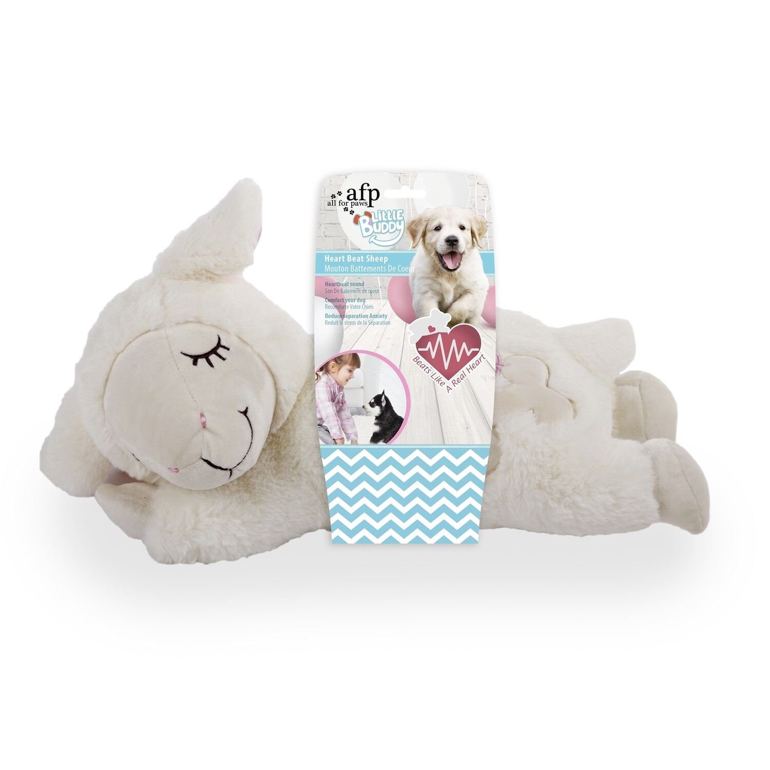 PUPS Little Buddy Heart Beat Sheep
