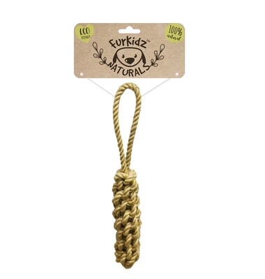 Natures Choice Jute Log  DogToy 30cm