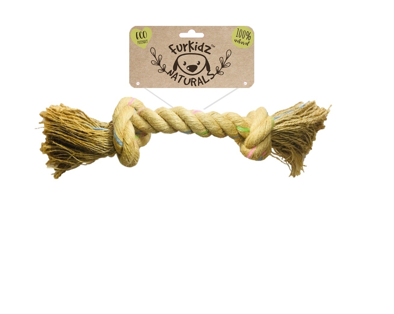 Natures Choice Knott Jute Dog Toy 37cm