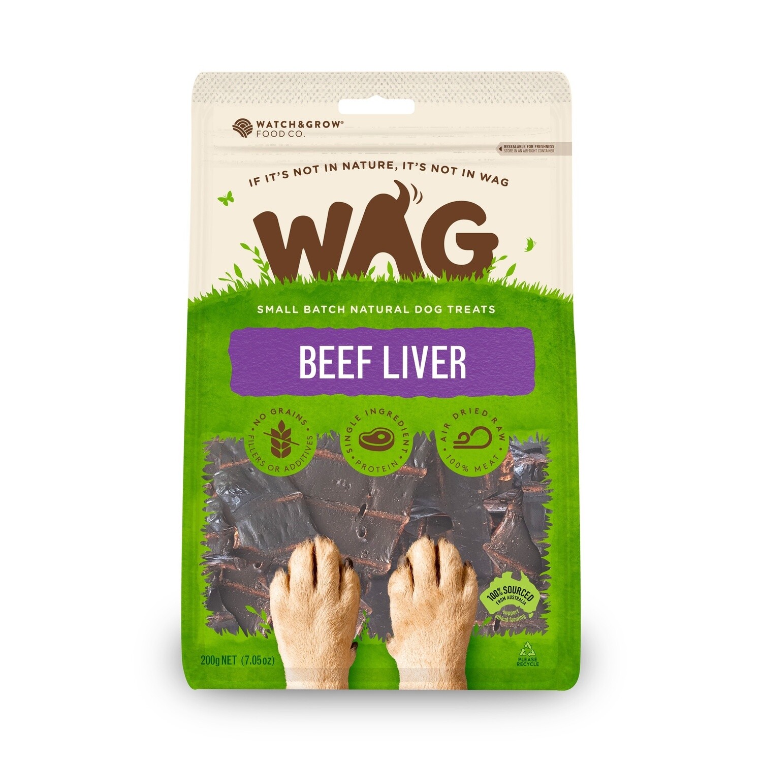 WAG Beef Liver 200gm