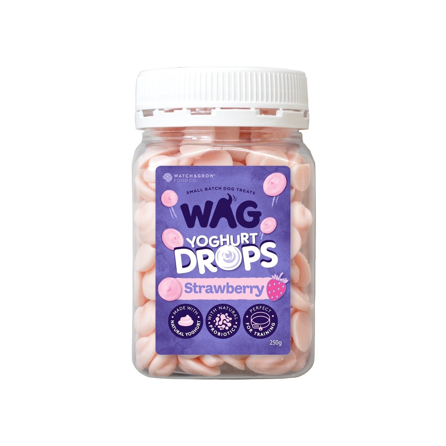 WAG Yoghurt Drops Strawberry