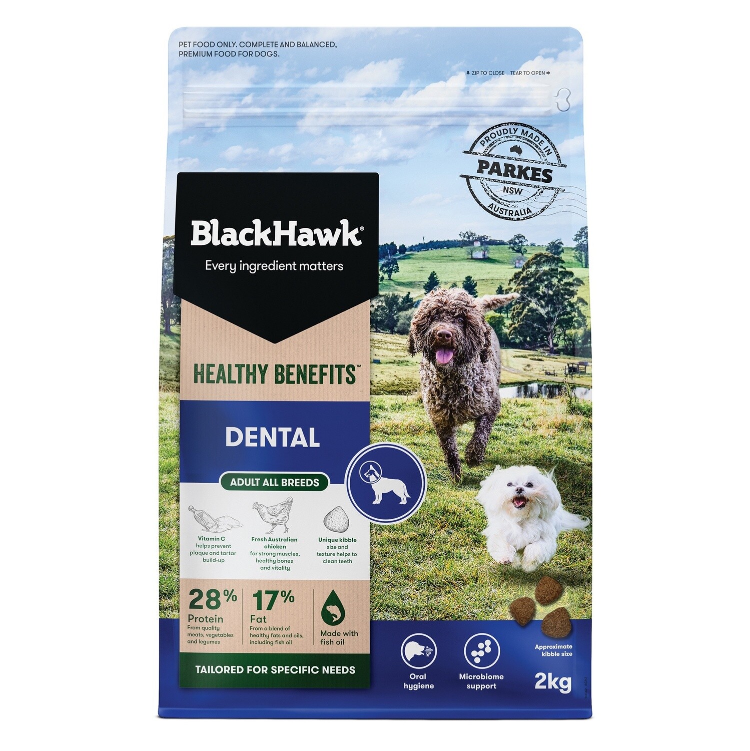Black Hawk Healthy Benefits Dental 2Kg