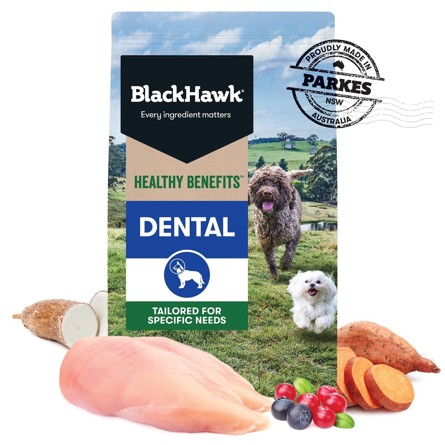 Black Hawk Healthy Benefits Dental 10Kg