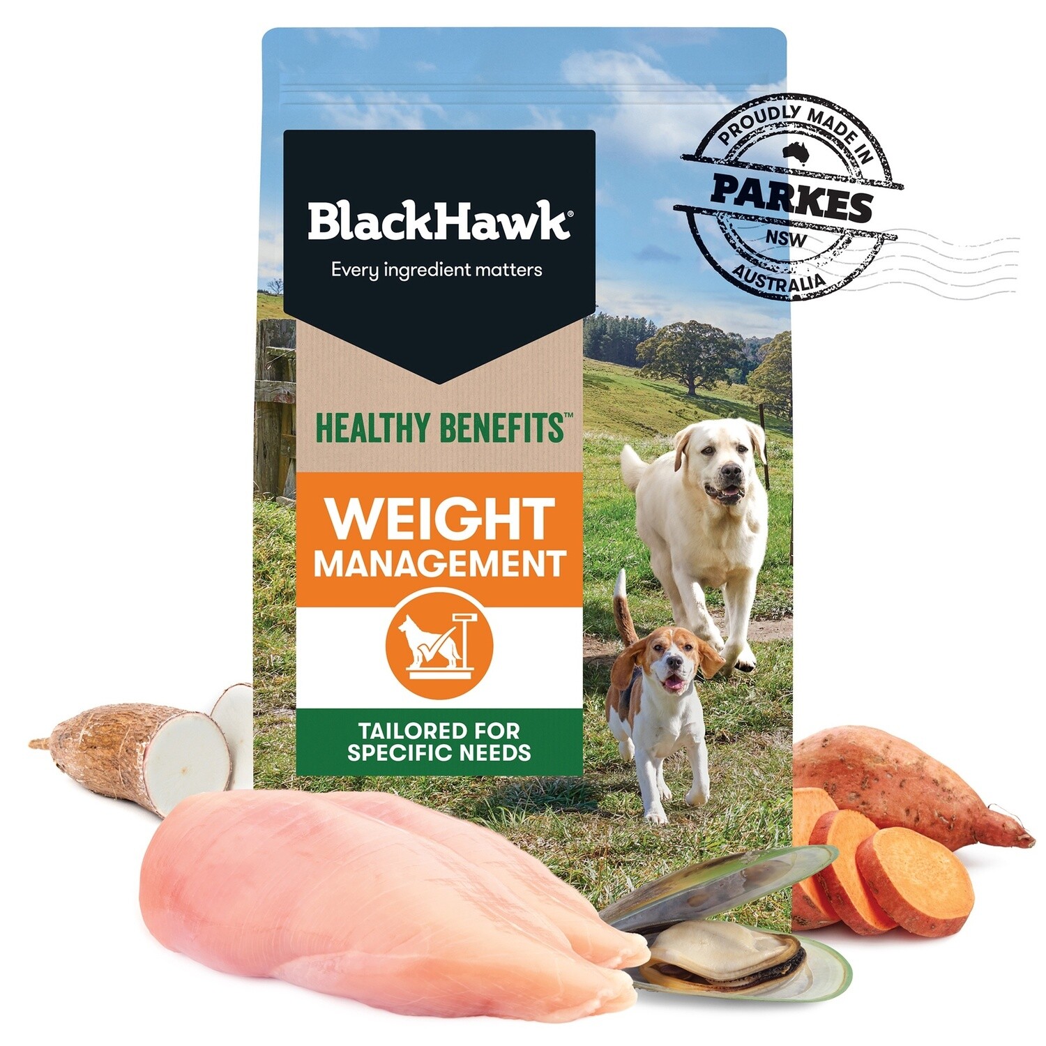 Black Hawk Healthy Benefits Weight Management 10Kg