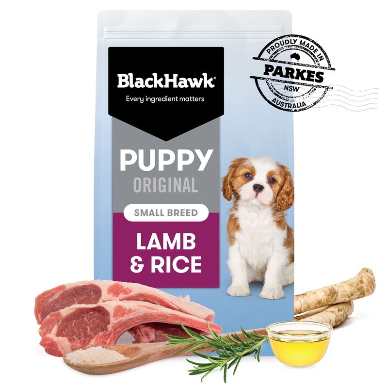 Black Hawk Puppy Small Breed Lamb &amp; Rice 3Kg