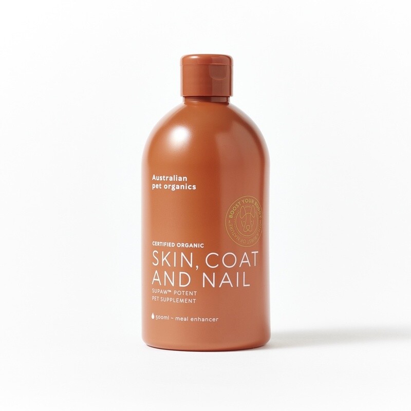Australian Pet Organics Skin, Coat and Nail Oil Supplement