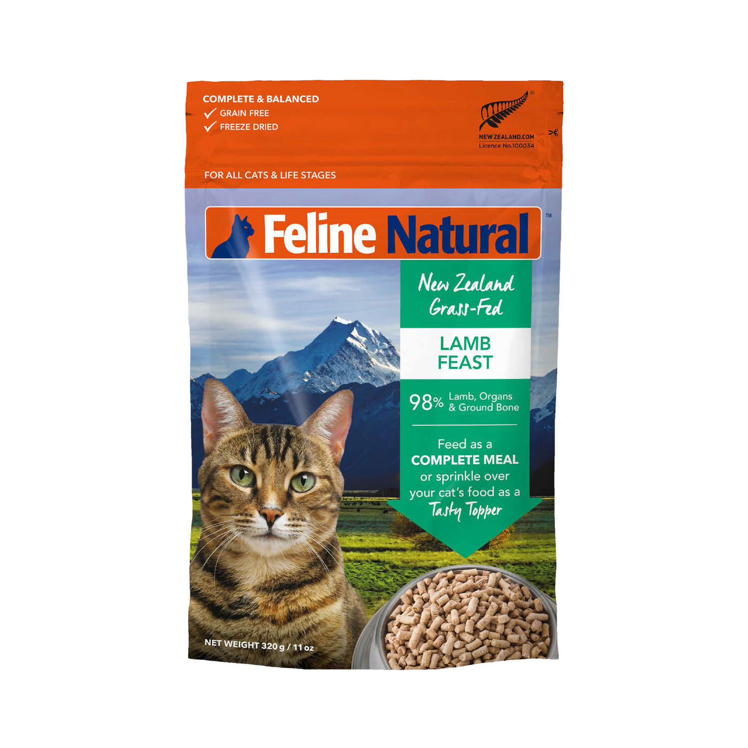 Feline Natural Lamb Feast 320g