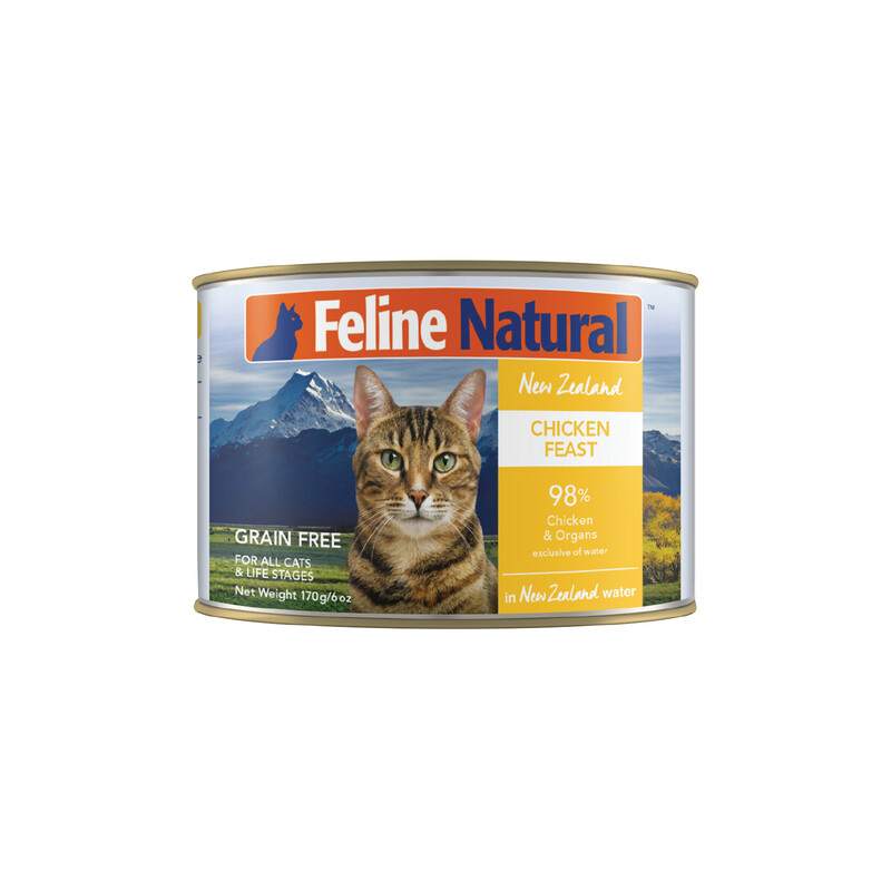 Feline Natural Chicken Feast 170g can