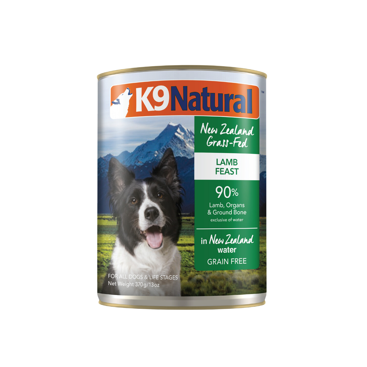 K9 Natural Lamb Feast 370g can
