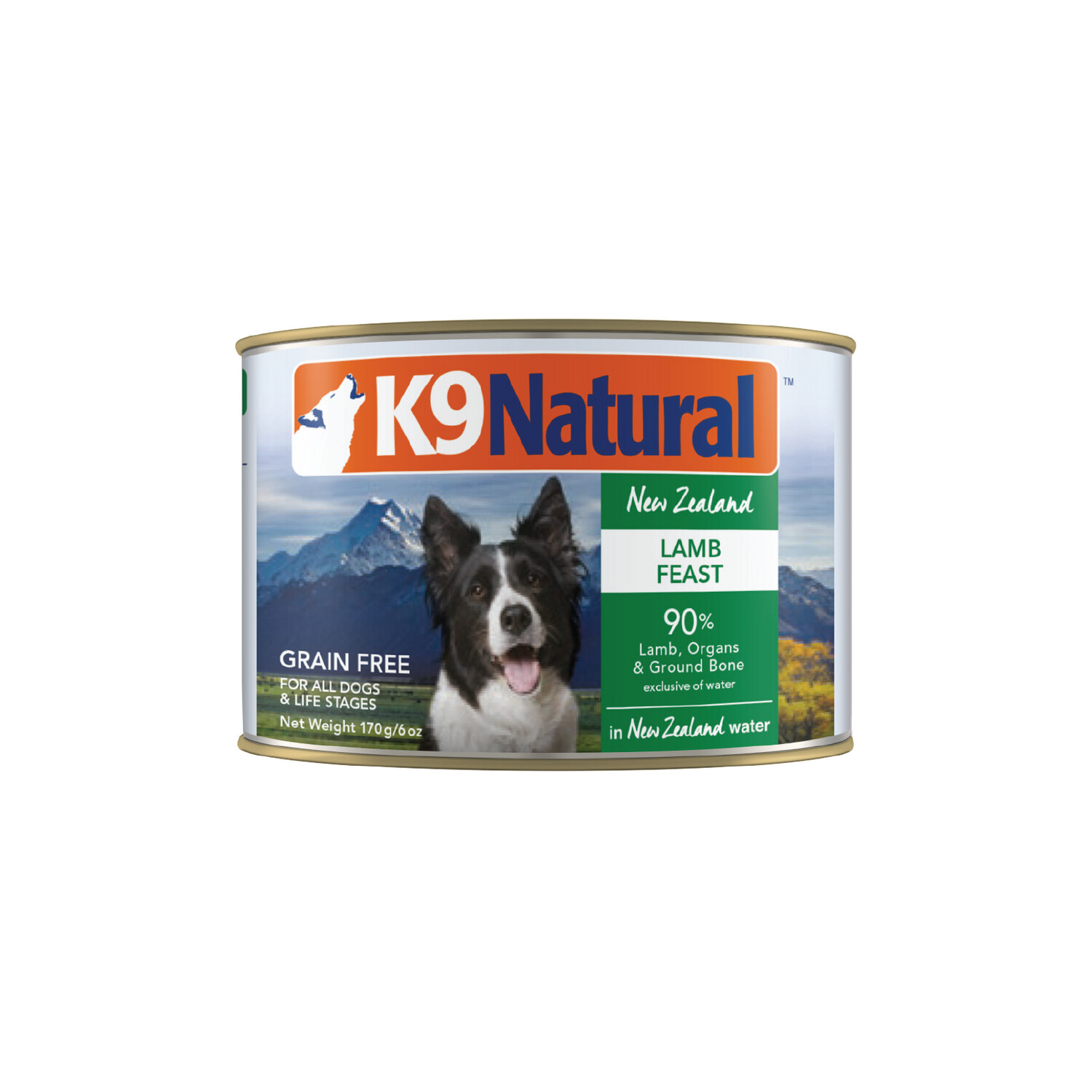 K9 Natural Lamb Feast 170g can