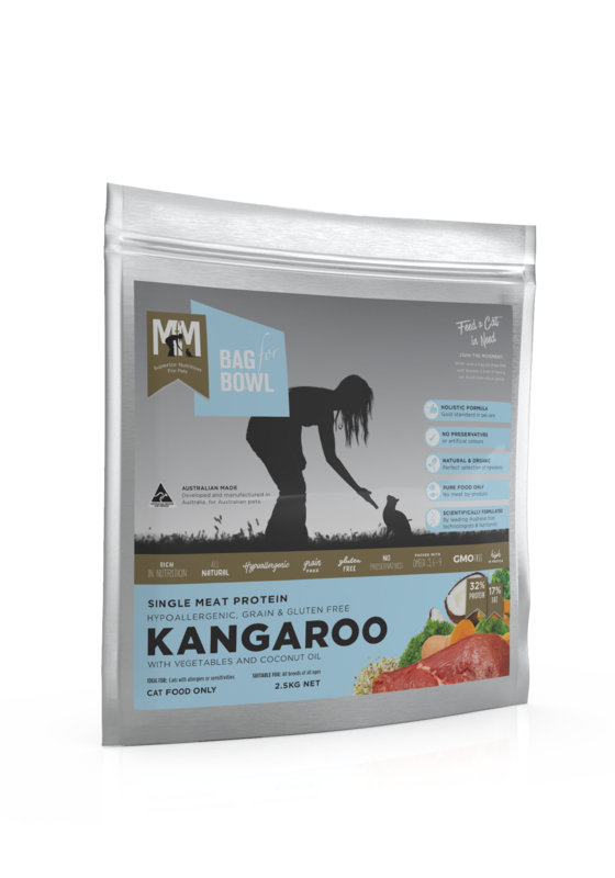 MFM Cat Single Protein Kangaroo Grain &amp; Gluten Free 2.5Kg
