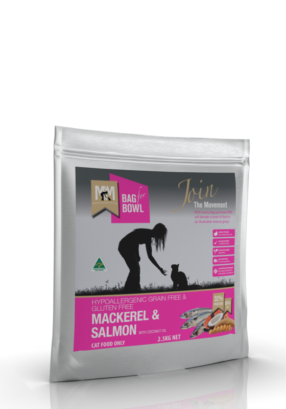 MFM Cat Mackerel &amp; Slmn Grain &amp; Glutn Free Hot Pink 2.5Kg