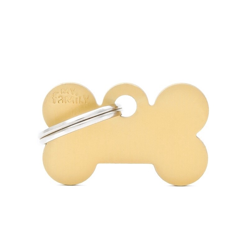 My Family Basic Bone Gold Small