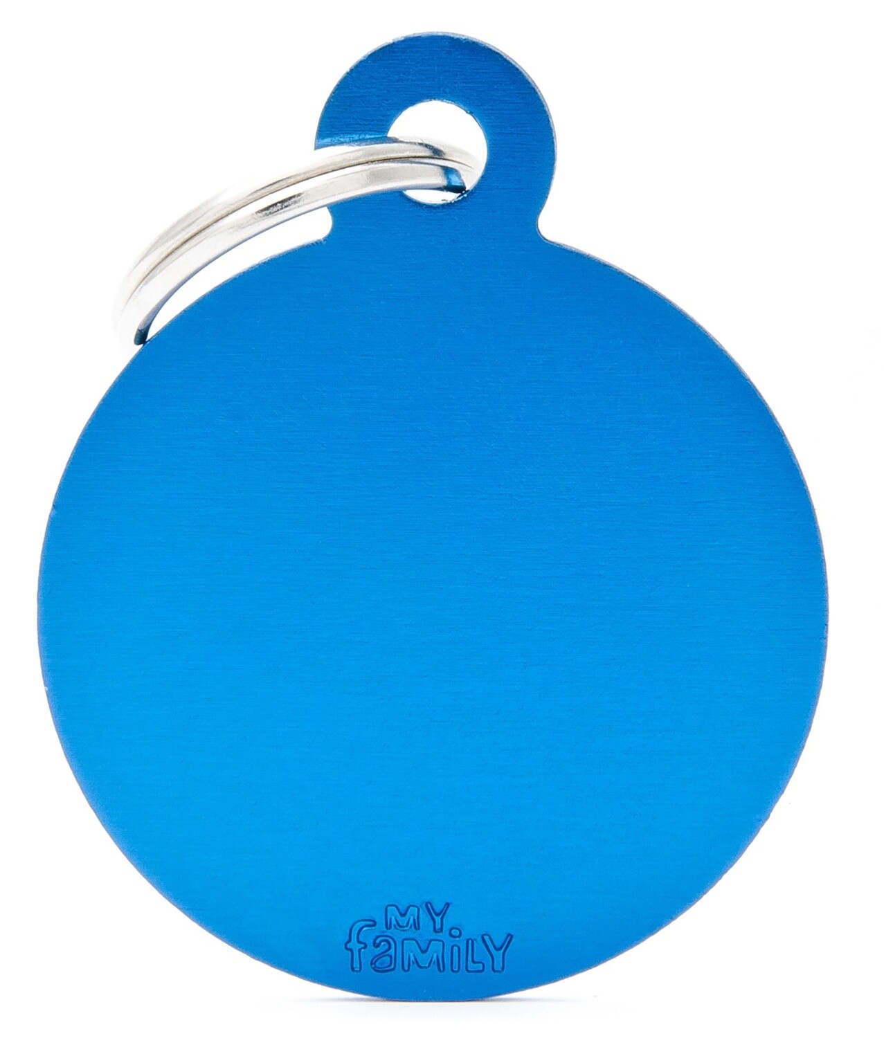 My Family Basic Circle Blue Large