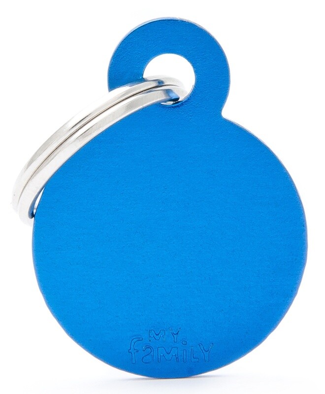 My Family Basic Circle Blue Small