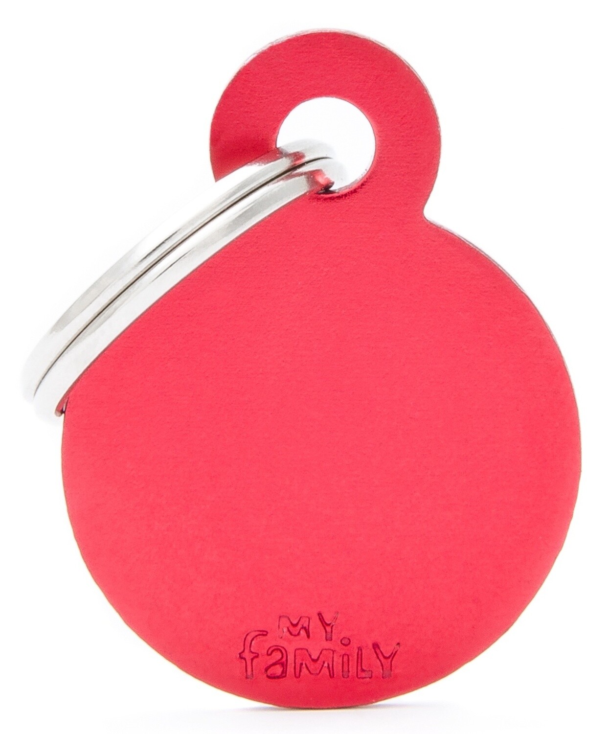 My Family Basic Circle Red Small