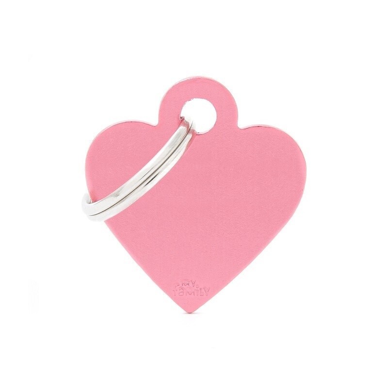 My Family Basic Heart Pink Small
