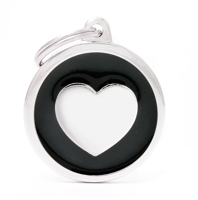 My Family Classic Heart Black