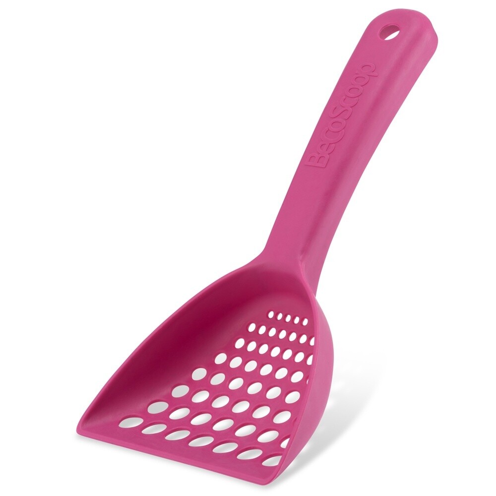 Beco Bamboo Cat Litter Scoop Pink