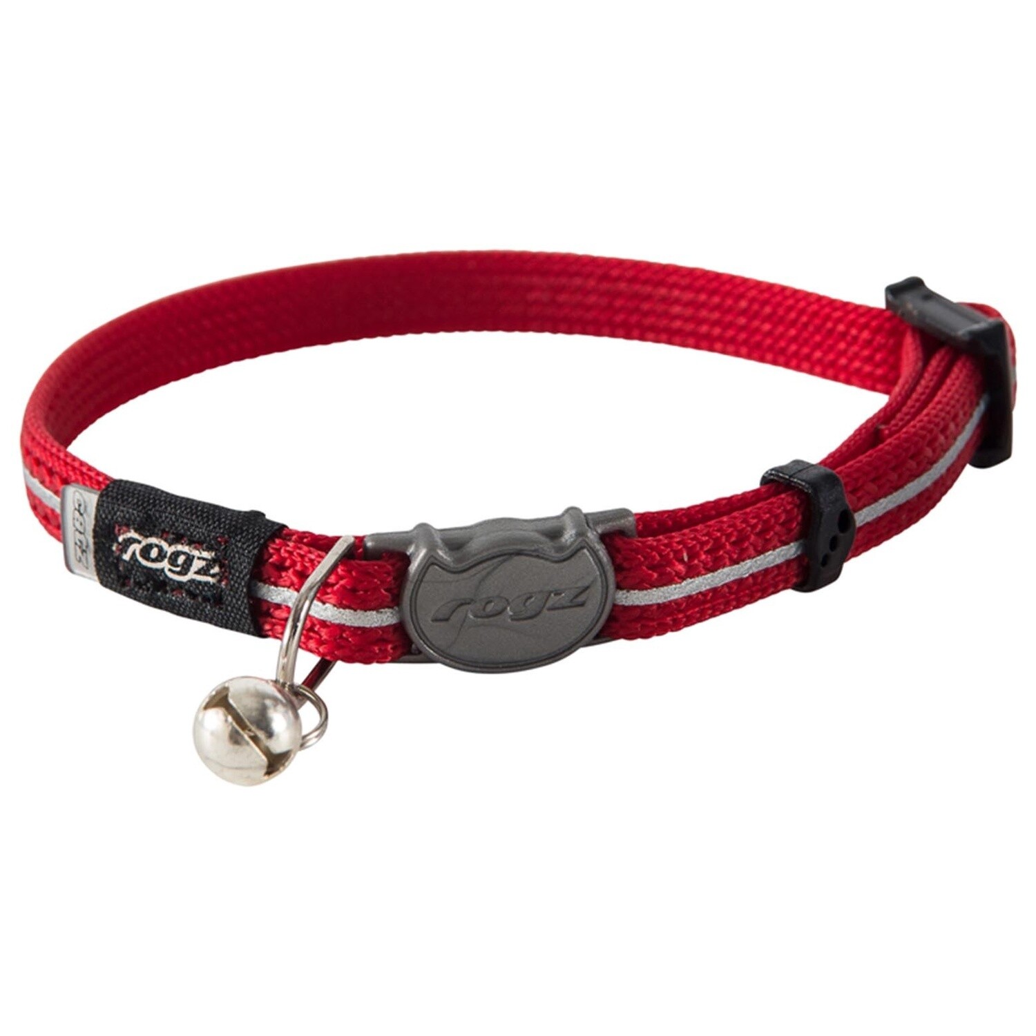 Rogz Alleycat Safety Release Collar Red Xsml
