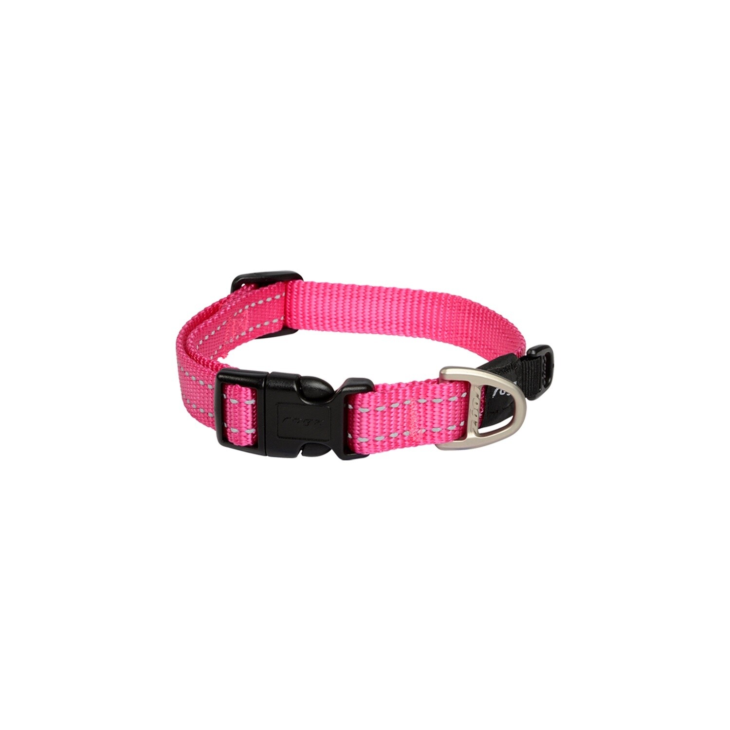 Rogz Classic Collar Pink Med