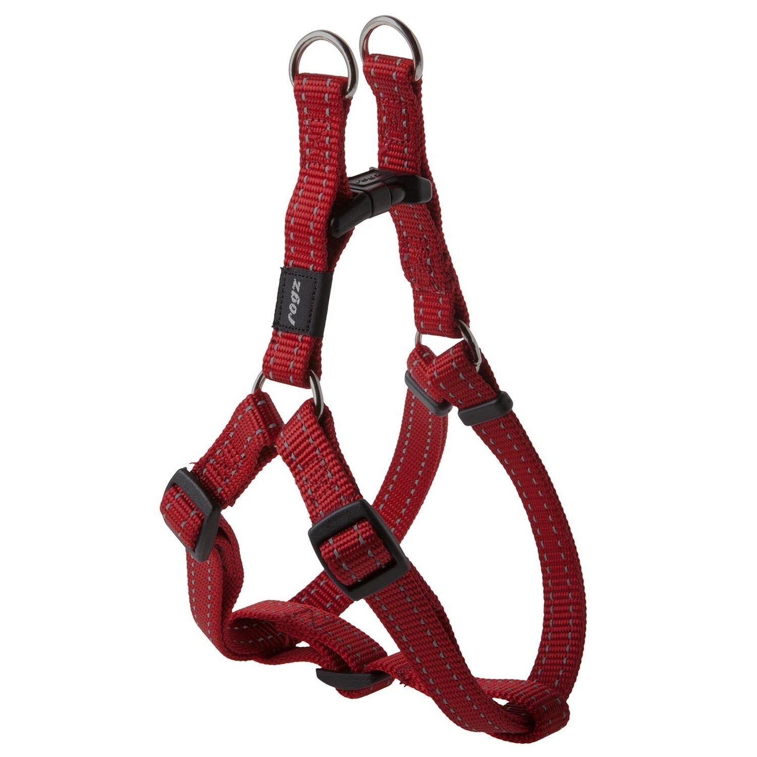 Rogz Classic Step-In Harness Red Med