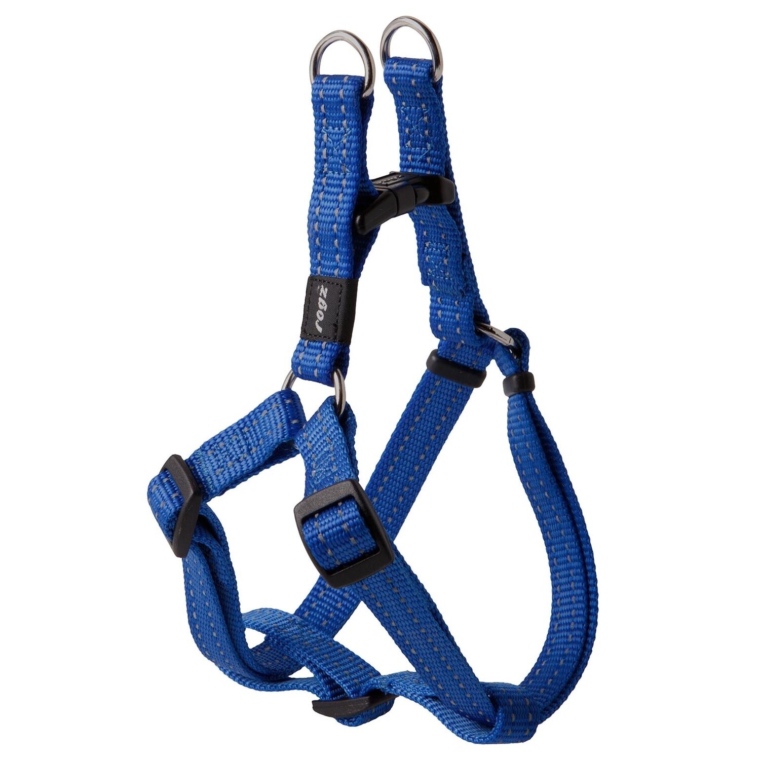 Rogz Classic Step-In Harness Blue Med