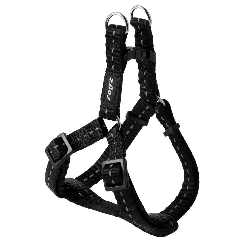 Rogz Classic Step-In Harness Black Sml