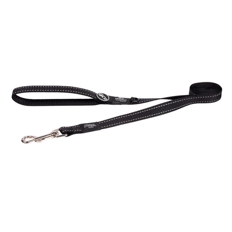 Rogz Classic Lead Black Lge