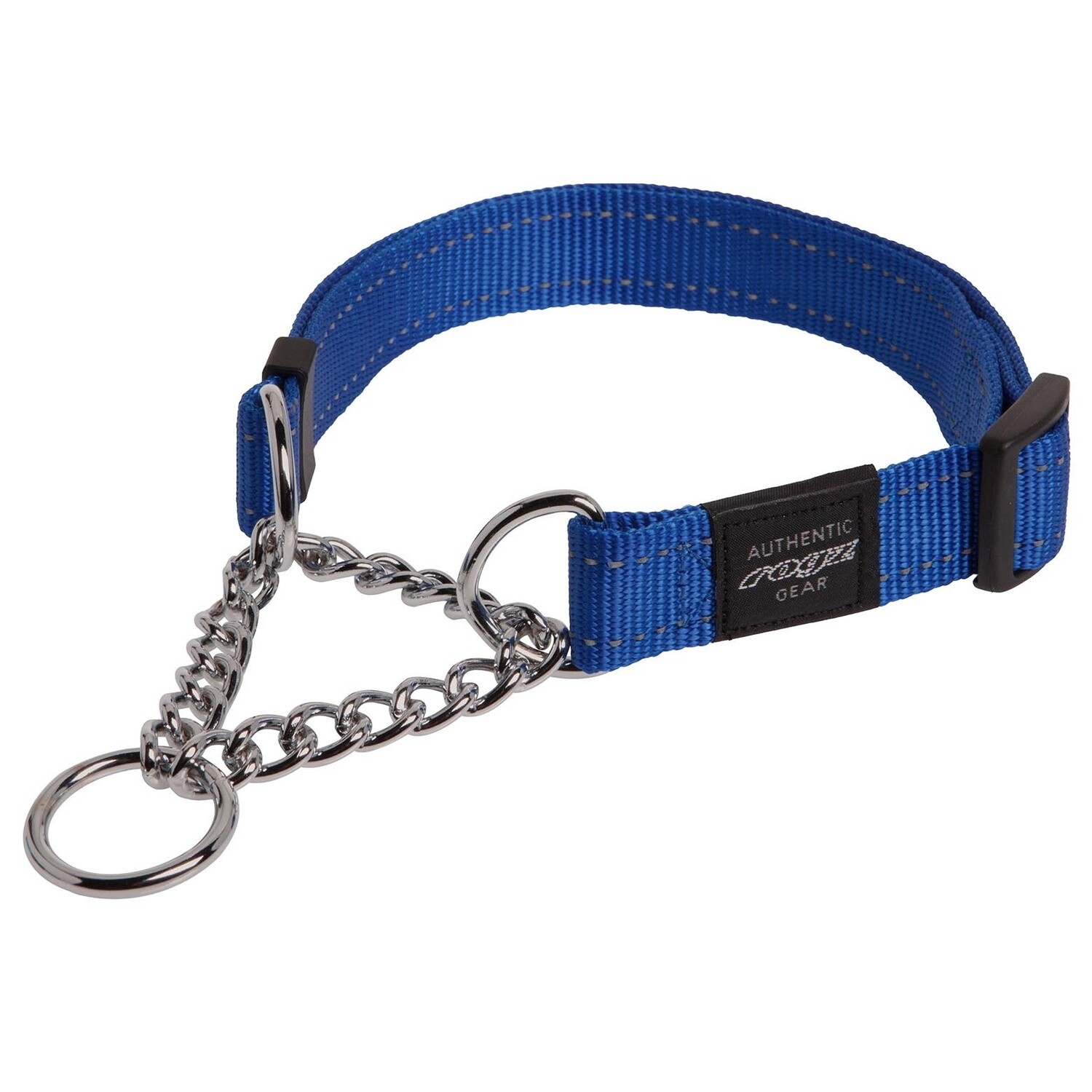 Rogz Control Obedience Collar Blue Med