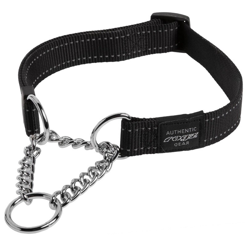 Rogz Control Obedience Collar Black Med