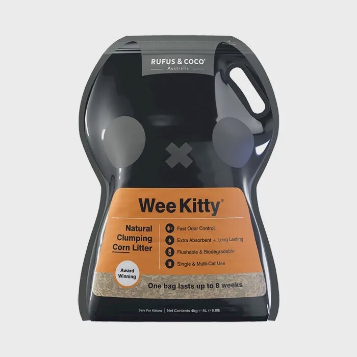 Wee Kitty Clumping Corn Litter 4Kg