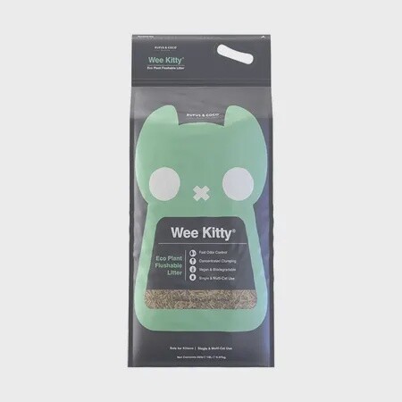 Wee Kitty Eco Plant Natural Clumping Tofu Wheat Litter 9Kg