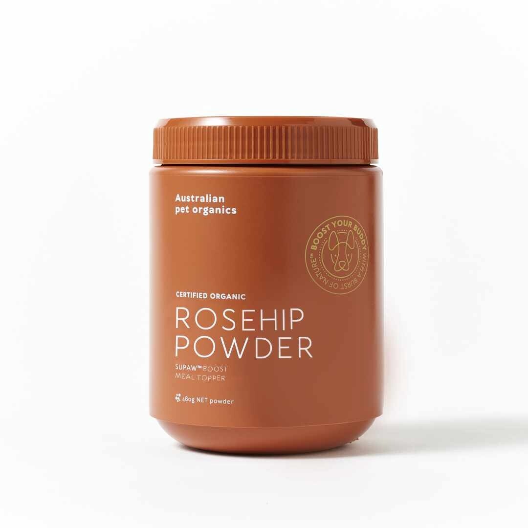 Australian Pet Organics Certified Organic Rosehip Powder- 480g