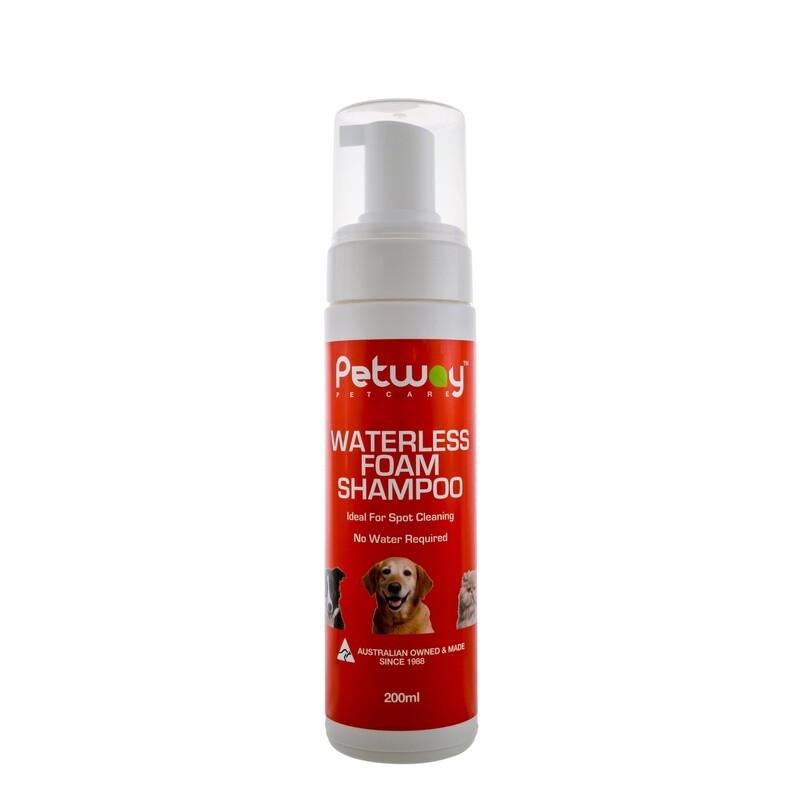 Petway Petcare Waterless Foam Shampoo 200Ml