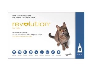 Revolution Cat Blue 6 Pack